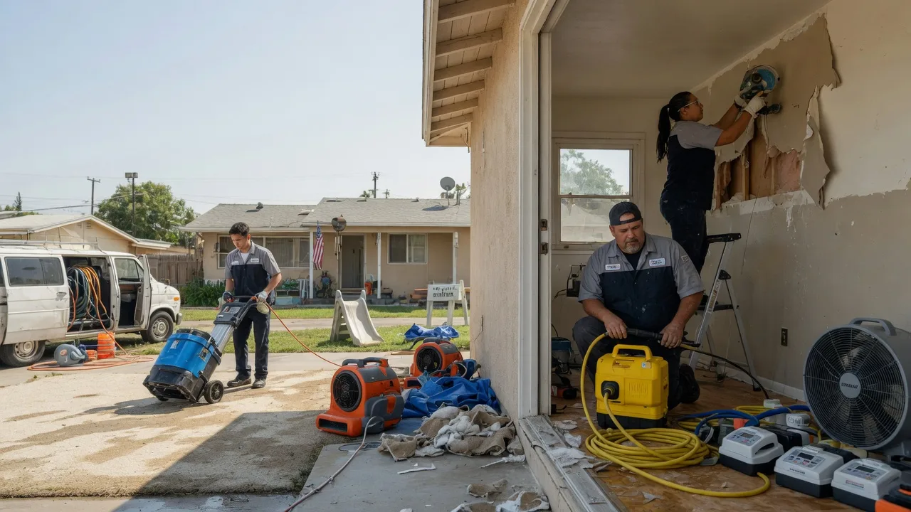 Water Damage Restoration in Fluvanna, TX near me